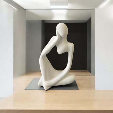 The Thinker -  Minimalist Concrete Sculpture - (No. 002)