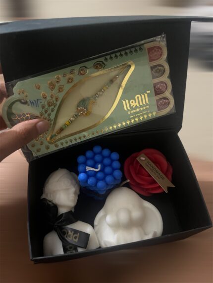 Raksha Bandhan Premium Candle Gift Box 17*10*7 cm